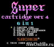 Super Cartridge Ver 4 – 6 in 1